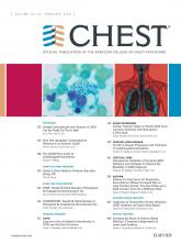 This Month in the Journal CHEST®